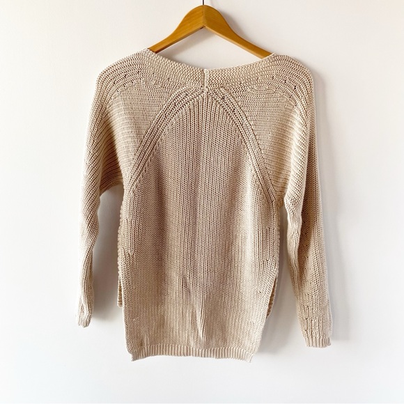 Brochu Walker Cream Knit Sweater - Picture 2 of 5